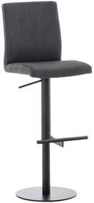 Barhocker Cadiz Stoff schwarz