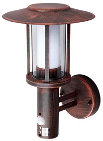 Lindby - Pavlos LED Applique da Esterno w/Sensor Rust Lindby