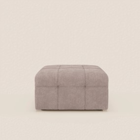 Mosaic pouf e modulo in bouclé - 96x77 cm design capitonné in tessuto smacchiabile T21
