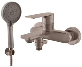 RAV Slezák NL154.5/1MGK - Set per vasca con miscelatore NIL, grigio spazzolato