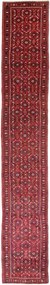 Hamedan Tappeto 510 x 80 Rosso (Iran) Annodato A Mano