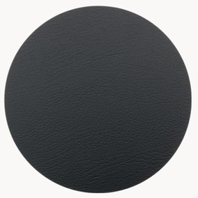 Sottobicchiere rotondo in pelle Hot