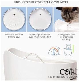 Fontana per gatto ø 22 cm Catit Pixi - Plaček Pet Products