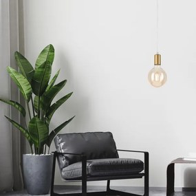 Lampadario a sospensione con filo ASTRID 1xE27/60W/230V oro