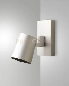 Modo spot  alluminio spazzolato 1 luce alluminio spazzolato orienta...
