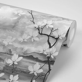 Carta da parati – In bianco e nero straordinario