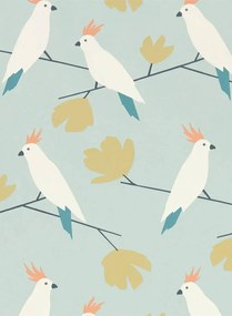 Scion Carta da parati Love Birds - Candy
