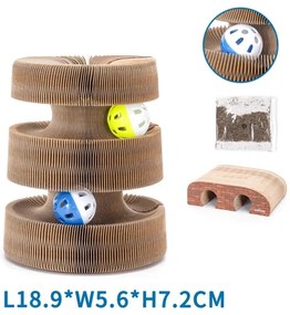 Nobleza - tiragraffi 3in1 marrone