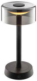 Brilliant - Lampada da tavolo LED RAZOR ricaricabile con dimmer e controllo touch LED/2,5W/5V 2700K IP44 nero