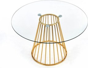 Tavolo in vetro Liverpool - d120xh75 cm