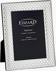 Cornice portafoto placcata in argento Ruggiano