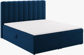 Letto Kelp Boxspring in velluto - 180x200 cm