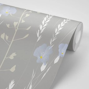 Carta da parati autoadesiva – Splendido prato di fiori