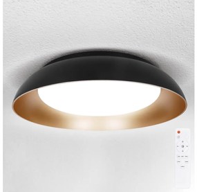 Brilagi-LED Plafoniera dimmerabile ALVA LED/48W/230V 3000-6500K Ø 51 cm nero + telecomando