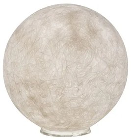 In-es.artdesign -  Lampada da tavolo T.moon 1  - Lampada da tavolo. Una luna bianca creata in Nebulite®, un materiale che la rende molto luminosa e d'atmosfera. Made in Italy.
