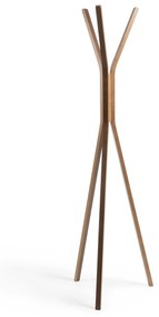 Kave Home - Appendiabiti Chelsey in legno massello di caucciÃ¹ 170 cm