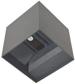 Applique a LED da esterno KREON 2xLED/3W/230V IP54 3000K antracite