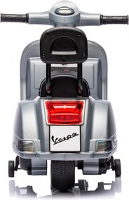 Piaggio Mini Vespa PX150 Elettrica 6V per Bambini Grigio...