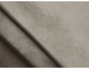 Letto boxspring grigio tortora con contenitore 140x200 cm Mikana – Makamii