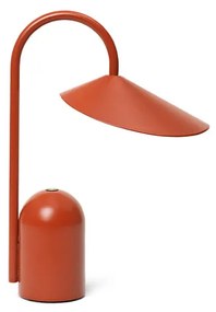 Ferm Living - Arum Portable Lampada da Tavolo Oxide Red ferm LIVING