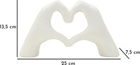 Scultura Lover White Cm 25X7,5X13,5