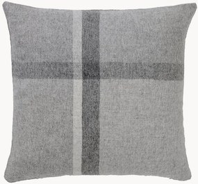 Copricuscino reversibile in lana di alpaca Manhattan