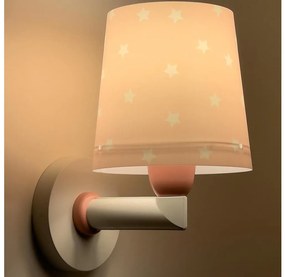 Dalber 82219S -  Applique per bambini  STAR LIGHT 1xE27/60W/230V rosa