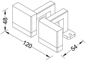 Deko-Light 687087 - LED Lampada da quadro AYLEEN LED/5,5W/230V cromo