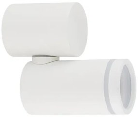 Faretto da parete JET SET 1xGU10/10W/230V bianco