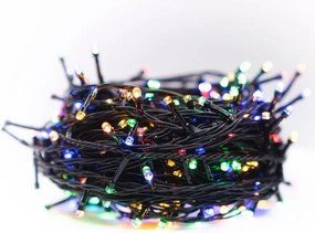 Immax NEO 07756L - Catena luminosa da esterno LED RGBW, 400 LED/10 funzioni, 43 m, IP44, Wi-Fi Tuya