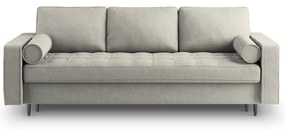 Divano letto grigio chiaro Santo - Milo Casa