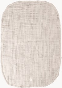 Set di 2 panni in mussola di cotone organico Rose