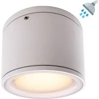 Faretto soffitto box doccia bagno turco sauna lampada parete LED supporto lampade GX53 230V TONDO BIANCO SENZA LAMPADA