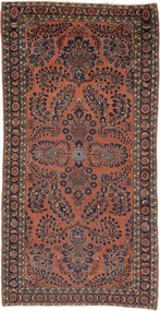 Sarouk Tappeto persiano 150x80 (Iran) Annodato A Mano