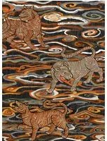 Arte International Carta da parati Tigris - Burnt Sienna