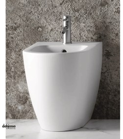 Alice Ceramica " Form" Bidet Terra Filo Muro Bianco Lucido