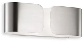 Applique Contemporanea Clip Metallo Cromo 2 Luci G9 3W 3000K Luce Calda