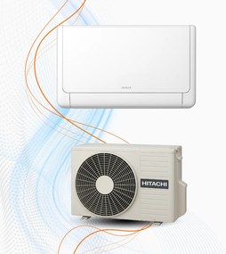 Climatizzatore Hitachi Akebono Pavimento Serie E Mono Inverter R-32 WiFi, 12.000