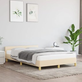 Giroletto Senza Materasso Crema 120x200 Cm Tessuto /