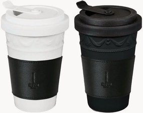 Set di 2 tazze da caffè da asporto fatte a mano Kurland