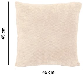 Cuscino decorativo in micropile 45x45 cm Pippa – Tiseco Home Studio