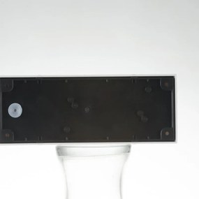 Applique LED moderno da esterno Twin grigio IP54, luce bianco naturale 1250 lumen, INTEC