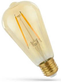 Bulbo Lampadina LED calda E-27 230V 5W Edison 14460 ST58