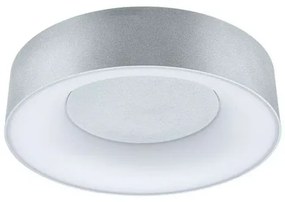 Casca LED Plafoniera IP44 1500lm Bianco/Matt Alluminio - Paulmann