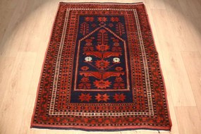Persian Tappeto 140x110 (Tacchino) Annodato A Mano