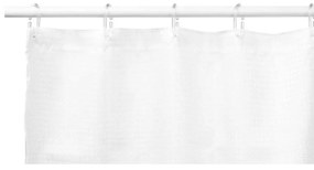 Tenda da Doccia Punti Bianco Poliestere 180 x 180 cm (12 Unità)