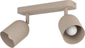 Eglo 44162 - Faretto TILSTON 2xE14/40W/230V beige