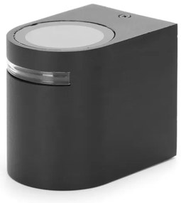 Aigostar - Applique da esterno 1xGU10/35W/230V nero IP54
