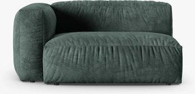 Modulo con bracciolo Martina in velluto – 160x120 cm