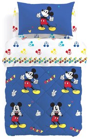 Trapunta in Cotone Mickey Retro' Piazza e Mezza Warner Bros